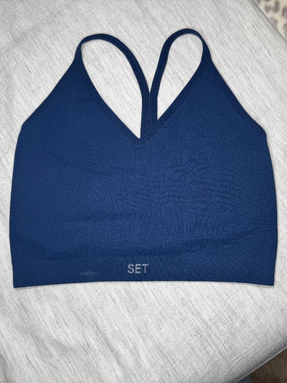 SET Active Sculptflex Ribbed V Bra Size M